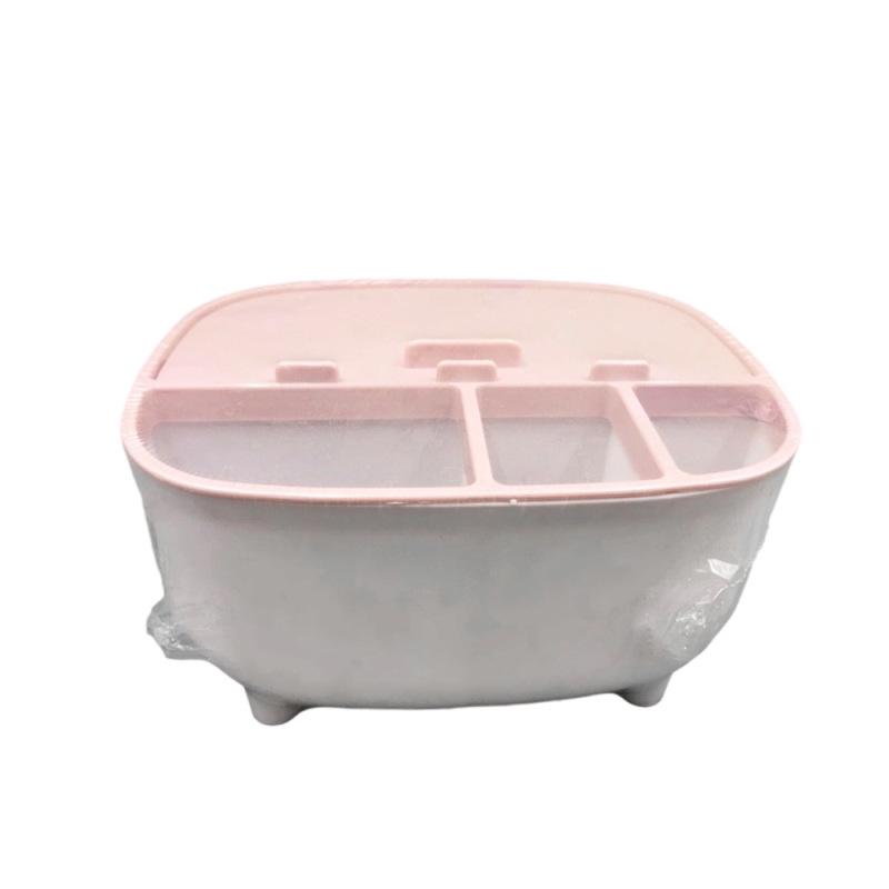Deluxe European-Style Tissue Box with Multifunctional Remote Storage for Living Room