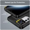 For Xiaomi 12T Case Xiaomi 12T  Cover 6.67 inch Carbon Fiber Shockproof Silicone Bumper For Xiaomi 12 12X 12S 12T Pro 12S Ultra