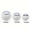 Round Flower Pot Silicone Mould 3 Sizes DIY Succulent Vase Round Candle Cup Mould Craft Making Supplies Stucco Concrete Resin Storage
