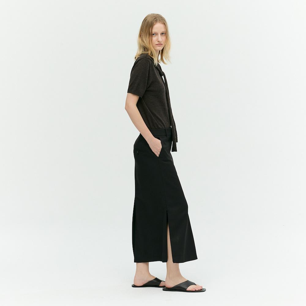Ibiem Straight Slit Long Skirt Emp9Wsk040