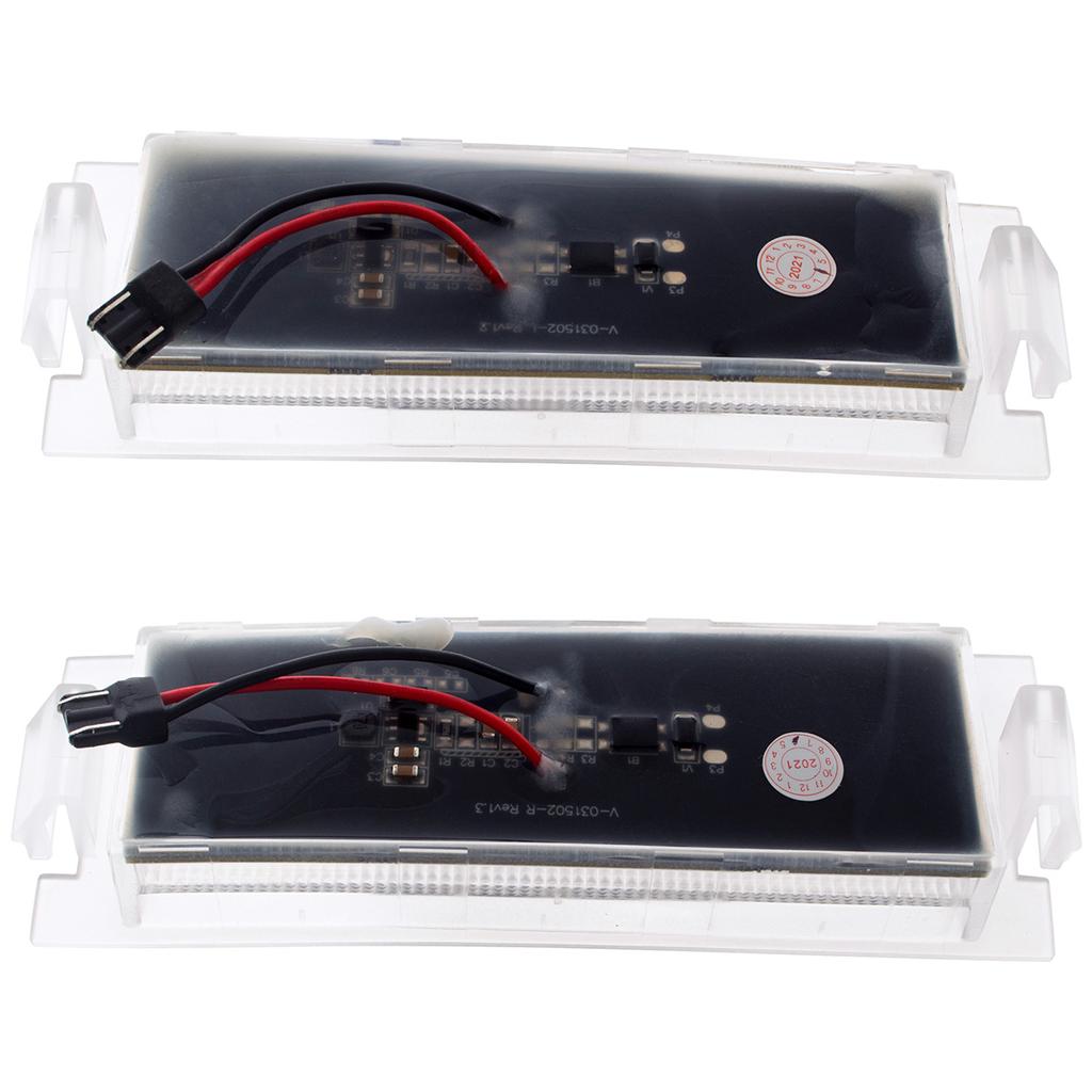 Hyundai i30 COUPE Kia Pro Ceed 2-DÖRRARS LED-registreringsskyltsbelysning 2 st set
