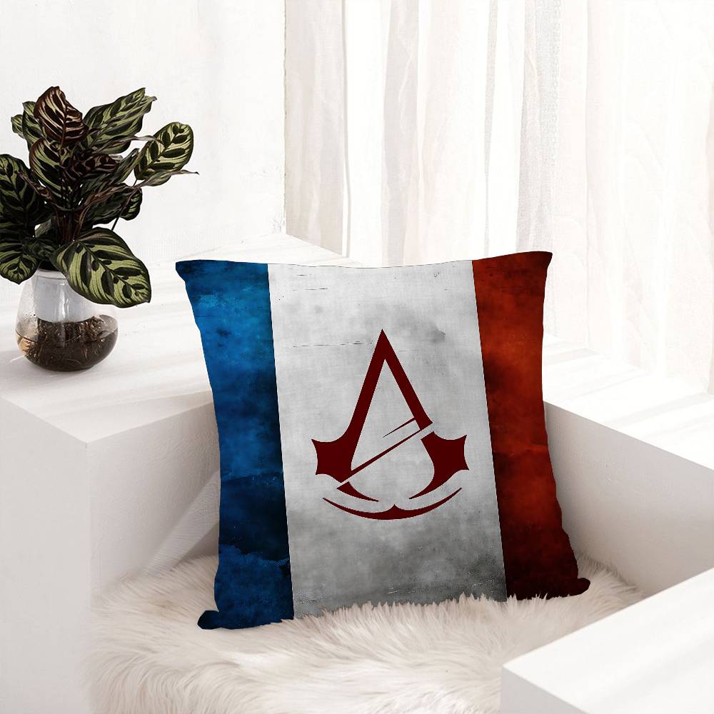 A-Assassins C-Creed Gaming Lucky Dragon Pillow Cover Sofa Cushion Cover Home Room Decoration Children Gift