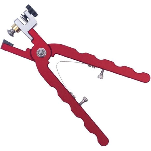 Leather Bracelet Cutting Plier for To Fix Catches Spring Bar Hand Tool Pliers Red Straight
