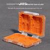 Waterproof Transparent SD Card and USB Drive Storage Box - Dustproof with Multi-functional Camera Memory Slots