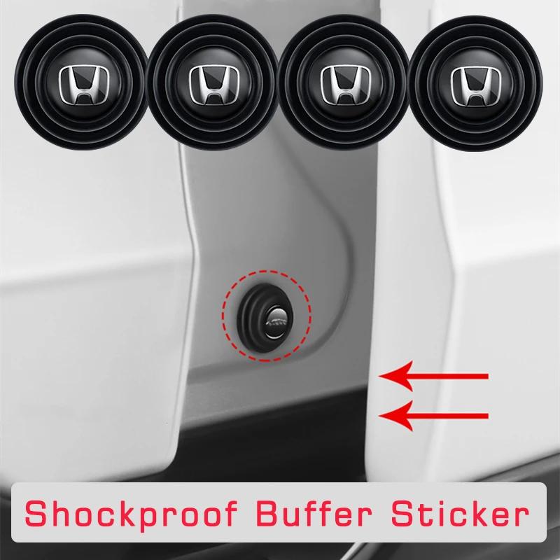 8Pcs Car Door Absorber Shockproof Anti Noise Pad Buffer Gasket For Honda Civic Fit Jazz Accord Pilot CRV Odyssey Passport City
