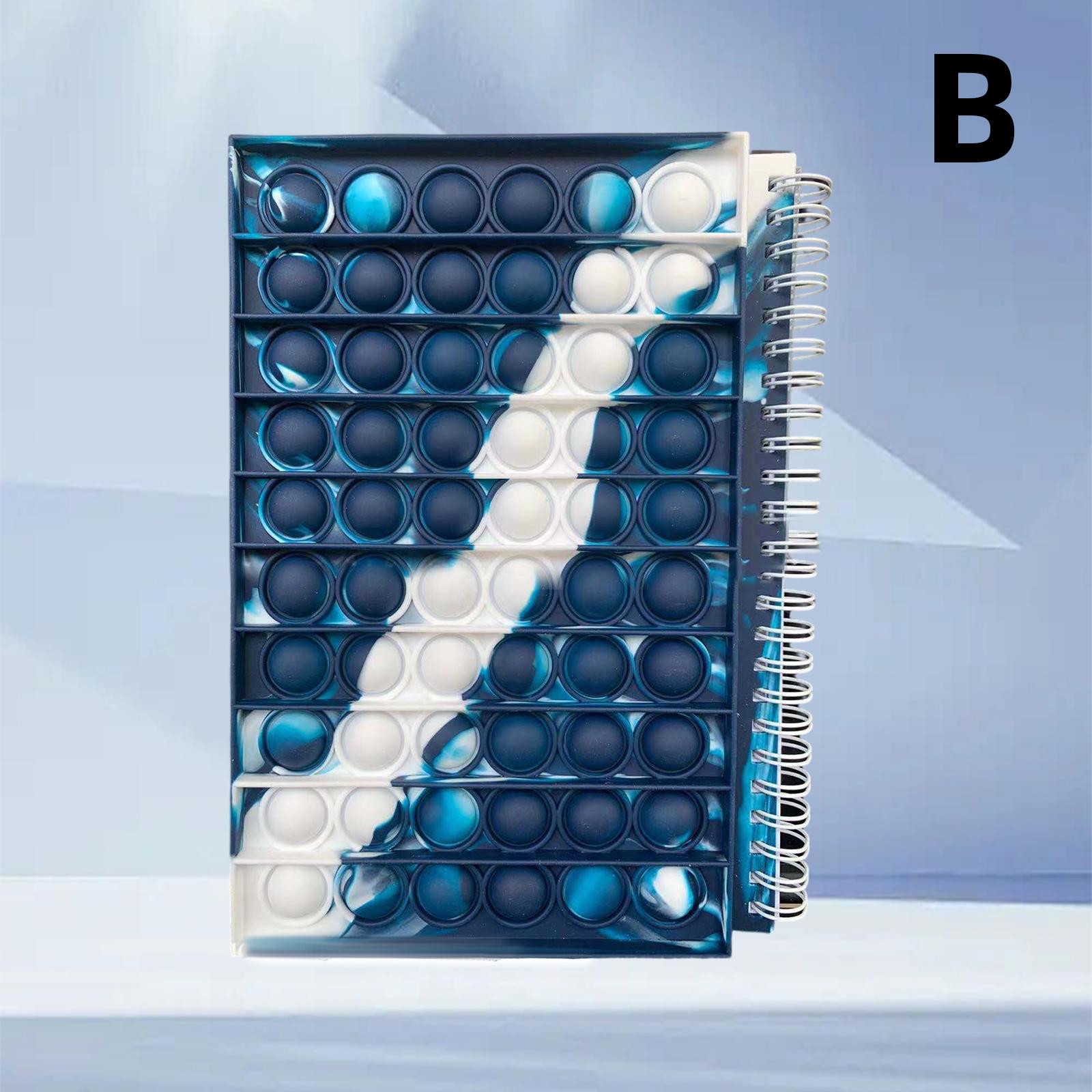 

A5 Notebook Extract Book Silicone Bubble Cover Creative Stationery Fun And Easy To Use Series A5