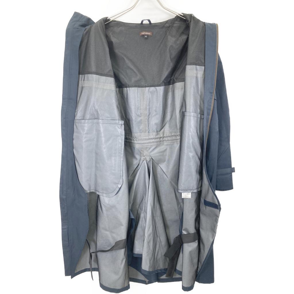 EQULIBERTA [EQULIBERTA] Navy High-Performance Riding Raincoat coat M NavyUsed