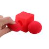Red Ball Magic Square Sponges Props Set Funny Gadgets Magic Show Street Stage Close Up Magic Tricks Props