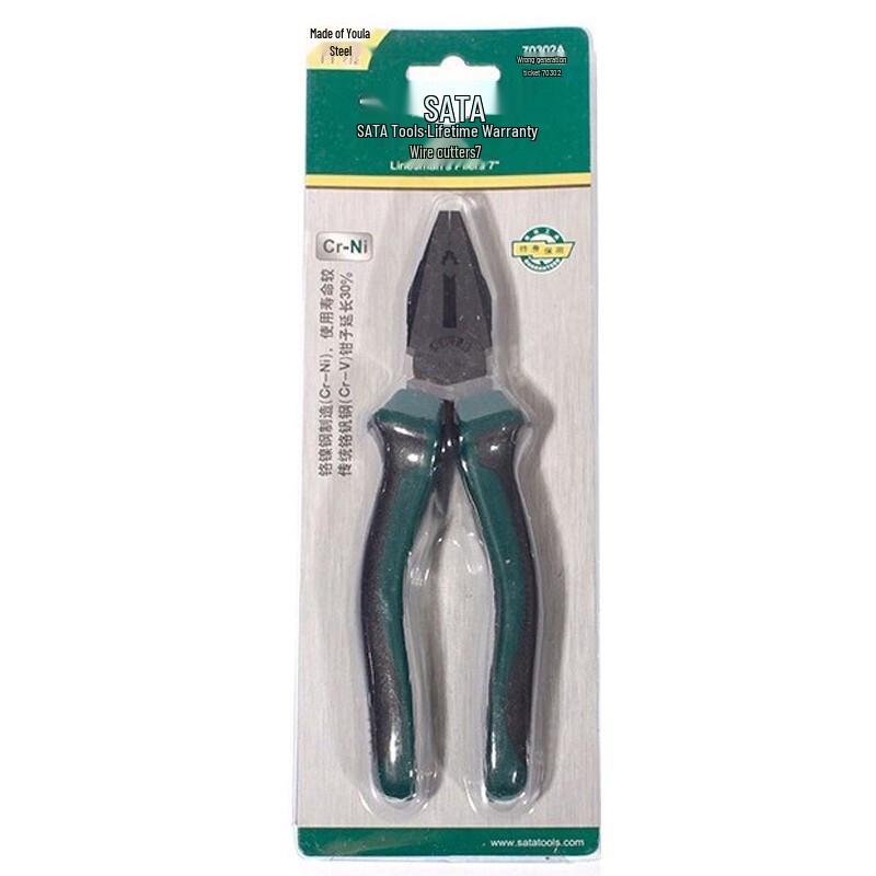 SATA 7-inch Heavy-Duty Lineman's Pliers