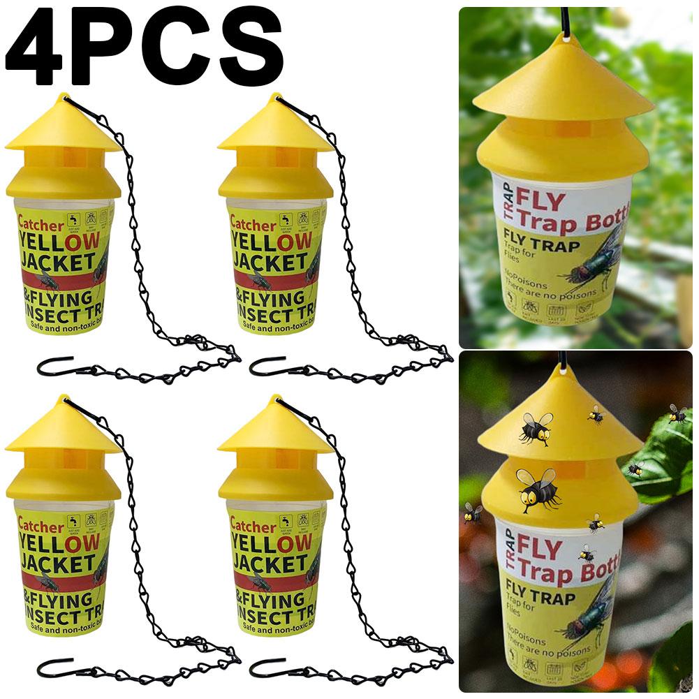 

Ловушка для мух из полипропилена и проволочной цепи для парков/садов/овощей (D) 