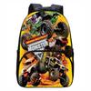 Monster Jam Truck, Round Front Bag Backpack for Primary, Secondary, and High School Students, Male and Female Backpacks
