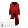 Tailcoat with Faux Waistcoat Steampunk Apparel Fitted for Halloween