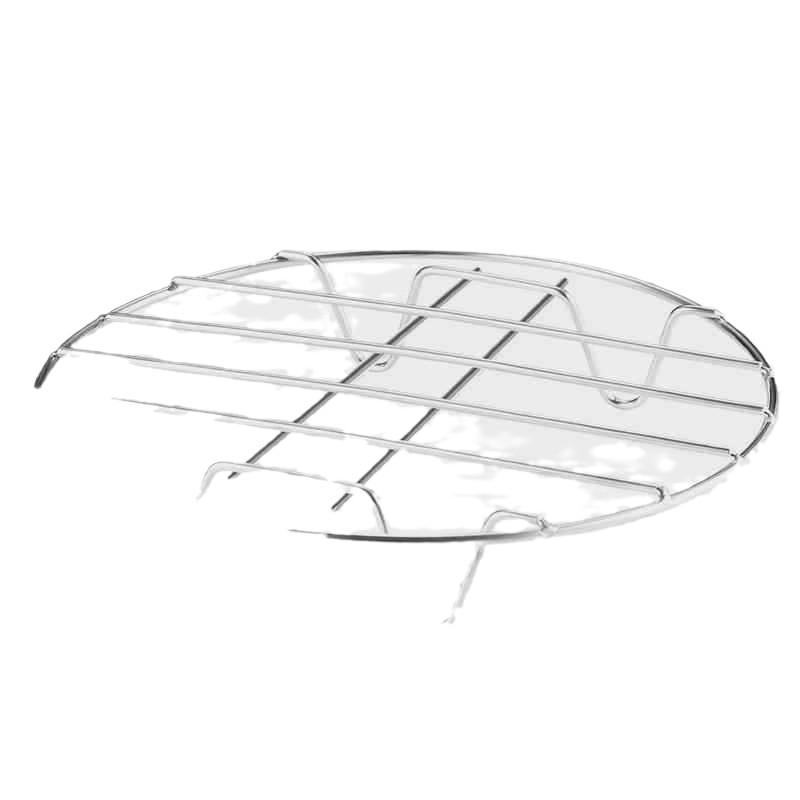 Round 304 Stainless Steel Steamer Rack with Four Legs