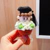 Funny Knitted Graduation Doll 13cm Cute Crochet Bouquet with Doctoral Cap Kawaii Handheld Flower Doll Graduation Gift