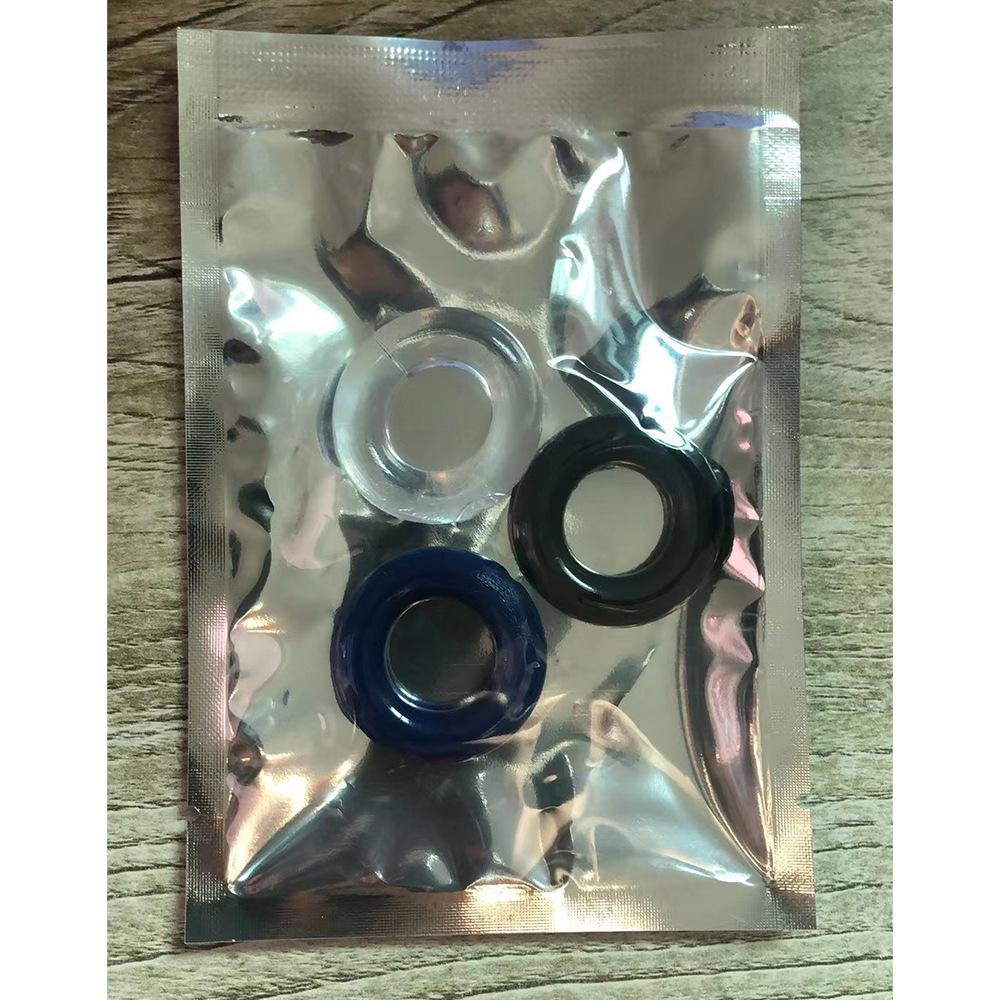 3pcs Cock Ring Silicone Delay Ejaculation Adult Toys for Men Penis Ring Enlargement Delay Chastity Device Sex Toys Sex Shop