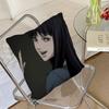 1Pc Anime Tomie Junji Ito Pillow Case Fashion Square Pillowcase Bedroom Sofa Room Ins Decoration Leisure