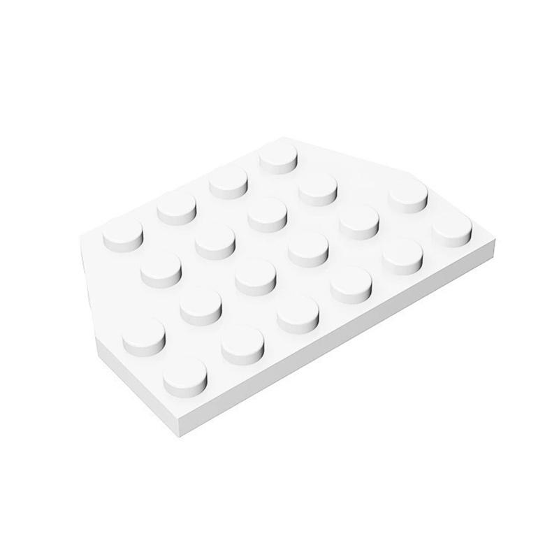 

10pcs MOC compatible 32059 4X6 wedge board DIY educational technology components building block technology children s toys 10pcs белый