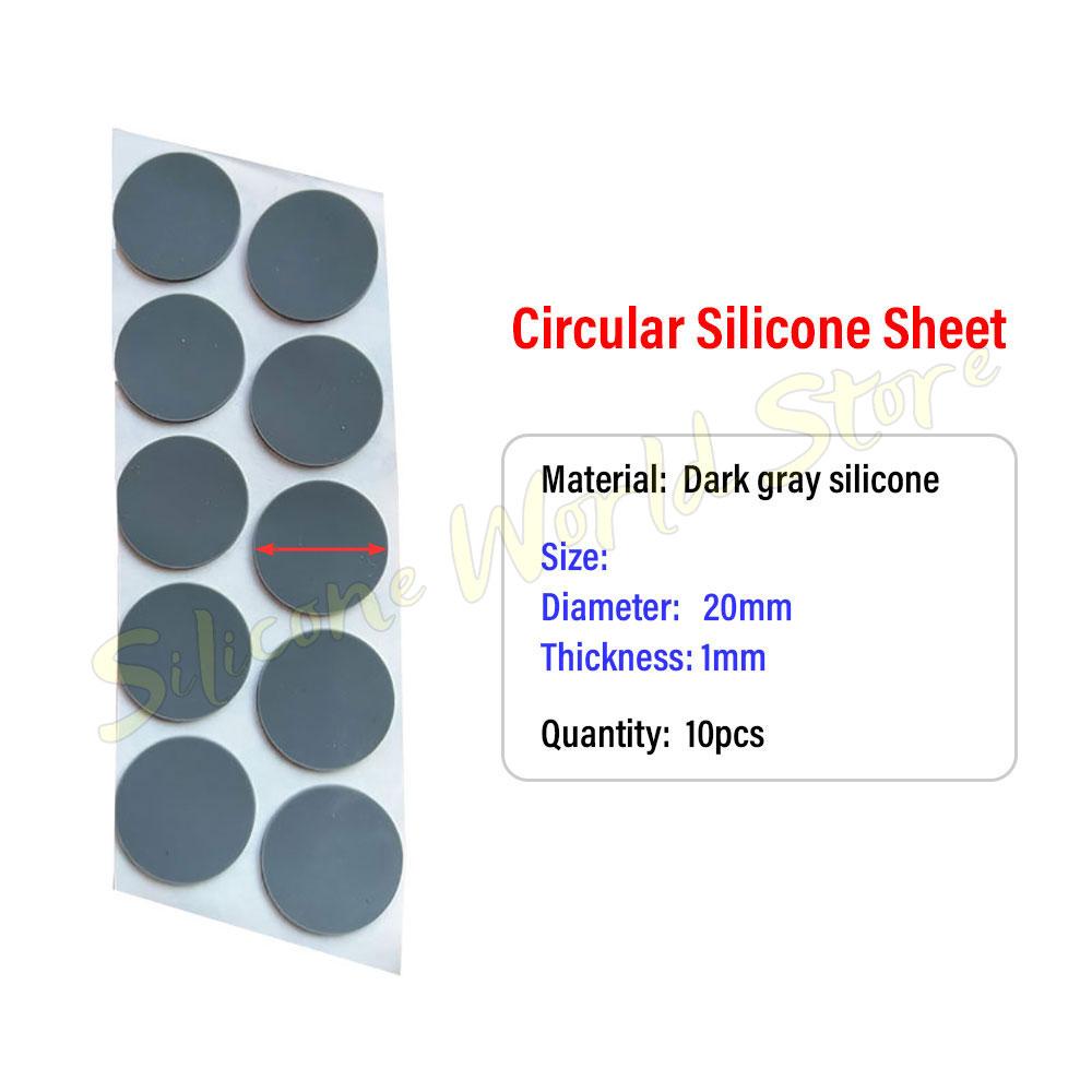 SW Self Adhesive Silicone Anti Collision Pad Anti Slip Sponge Mat Door Stopper Damper Buffer Soundproofing Furniture Pad Cushion