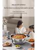 Aux Multi-functional Electric Pancake Maker – 304 Stainless Steel Frying Pan with Deepened and Enlarged Design for Household Use.