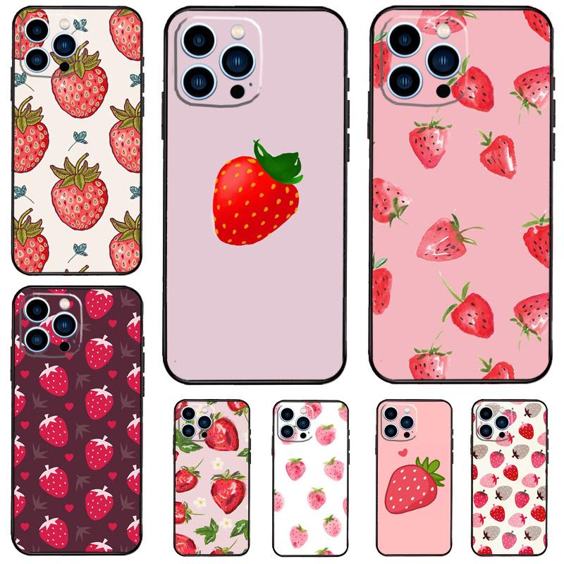 Strawberry Fields For Realme 15 10 11 12 13 14 Pro Plus C65 C71 C75 C55 C63 C61 C53 C67 C35 GT6 GT7 Pro Case