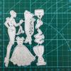 Beauty Dress Metal Cutting Dies Stencils for DIY Scrapbooking Decorative Embossing Paper Cards Template Decor Die Cuts
