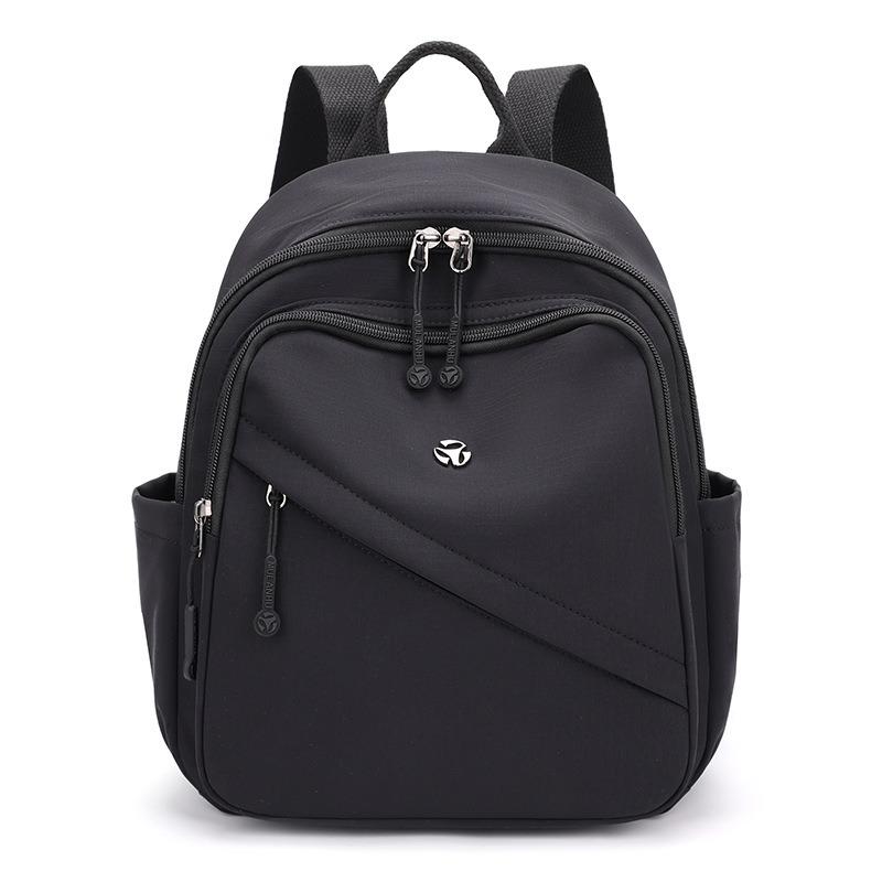 New Fashion Oxford Cloth Backpack Casual Travel Women's Bag with Multi-compartment Zipper Large Capacity