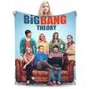 The Big Bang Theory  Flannel Blanket Winter  Super Warm Throw Blanket for Kids Adult Living Room  Bedspread Sofa Bed Cover