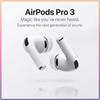 New TWS Wireless Earbuds AirPods Pro 3 Pro-Level Noise Cancellation 30H Battery IPX4 Waterproof Bluetooth Headphones