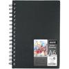 BRUSTRO Artists Fineart Graphite Pencil Set of 12 (10B-2H) with Artists Sketchbook, A6, Wiro Bound, 116 Pages 160 GSM |I