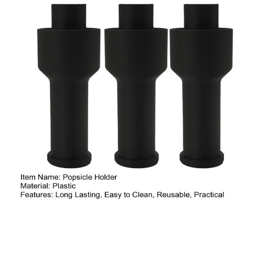 Yousheng 1/2/3Pcs Popsicle Holders Eco-friendly Easy to Clean Reusable Ice Cream Frozen-Treats Holders Kitchen Tool