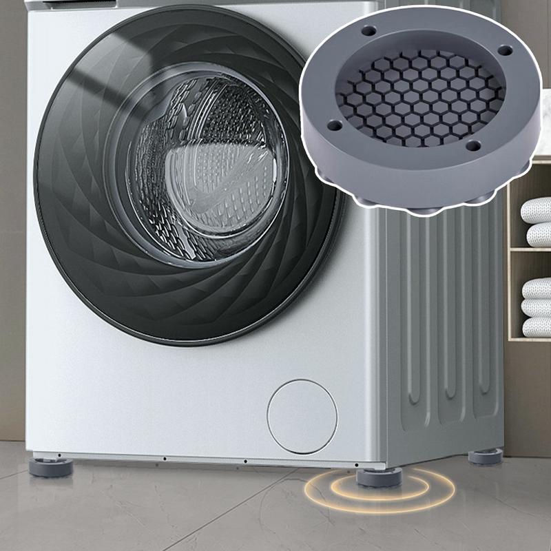 Anti-Vibration Washer Mat Protector Shock Absorbing Mat Washing Machine Support Anti Vibration Pads Shock-absorbing Support Pad