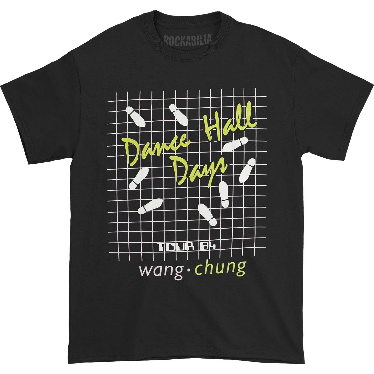 Men s Wang Chung DHD 1984 Tour T-shirt Small Black L