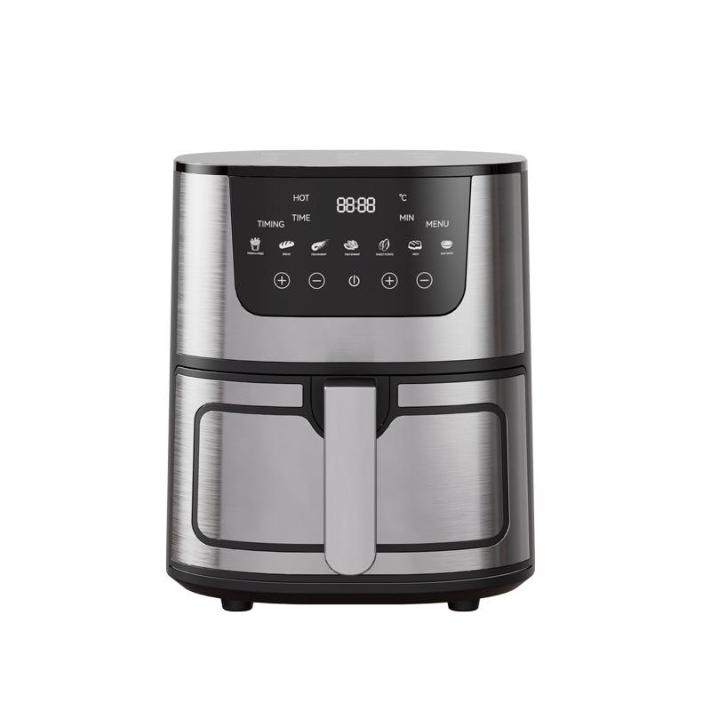 Stainless Steel Large Capacity Oil-Free Air Fryer: New Multifunctional Electric Model