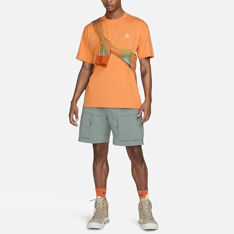 Nike ACG T-shirt Tangerine Orange Men Streetwear DJ3642-885