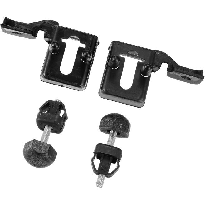 

ACROPIX No.DS7316K808AA/DS7Z16758B Car Hood Bumper Stopper and Lamp Mount Bracket Set for Ford Fusion for Lincoln MKZ/Inner/Durable Plastic / 2 Set