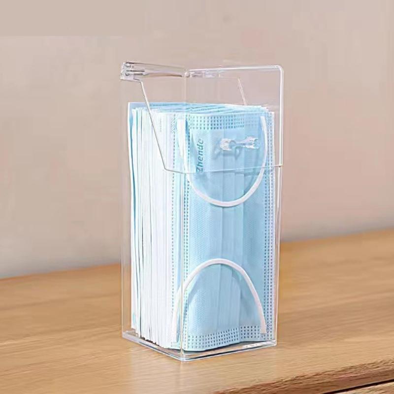 Mask Storage Box Wet Tissue Box Baby Wipes Dispenser Holder Household Dust-proof Tissue Box With Lid Kitchen Seal Design