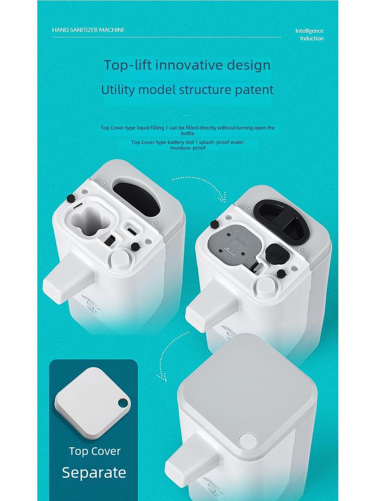 Intelligenter Induktions-Automatischer Schaumseifenspender zum Händewaschen
