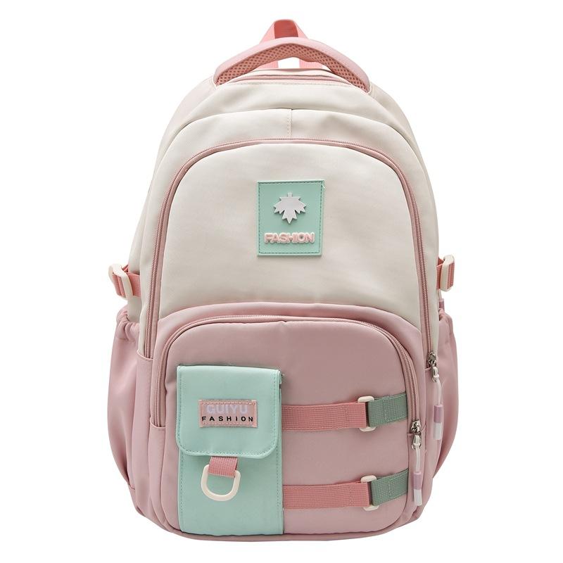 Neuer Freizeitrucksack Koreanische Version Große Kapazität Mittelschüler Schultasche Schlichte Japanische Koreanische Version Paar-Rucksack