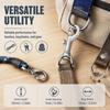 2pcs Swivel Eye Rotating Snap Hook 65mm Length Swivel Eye Snap Hook  Pet Collar