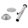 Desk Leg Table Pedestal Aluminum Silver for RV