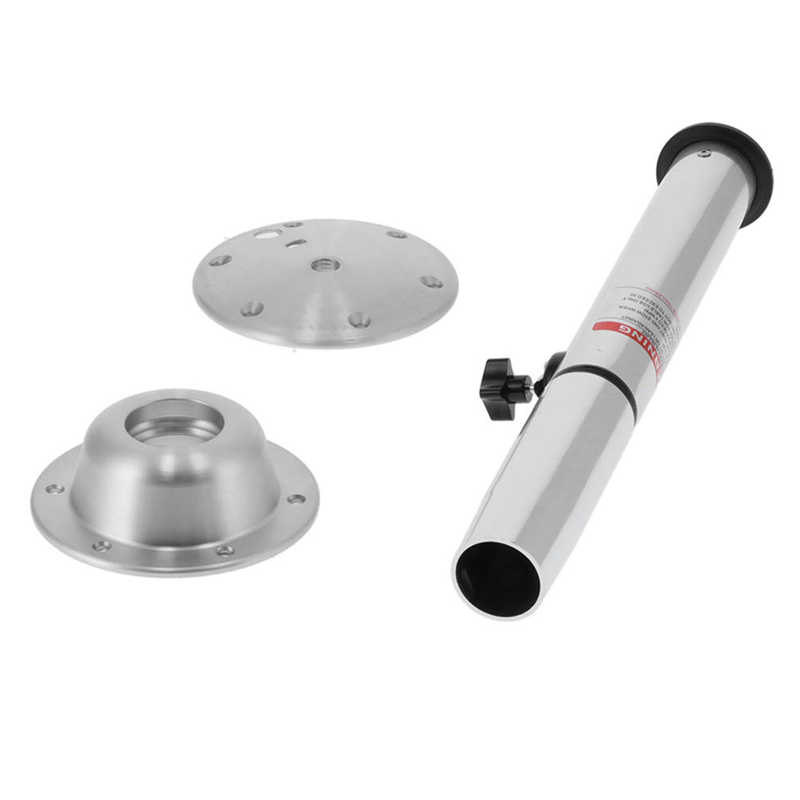 Desk Leg Table Pedestal Aluminum Silver for RV
