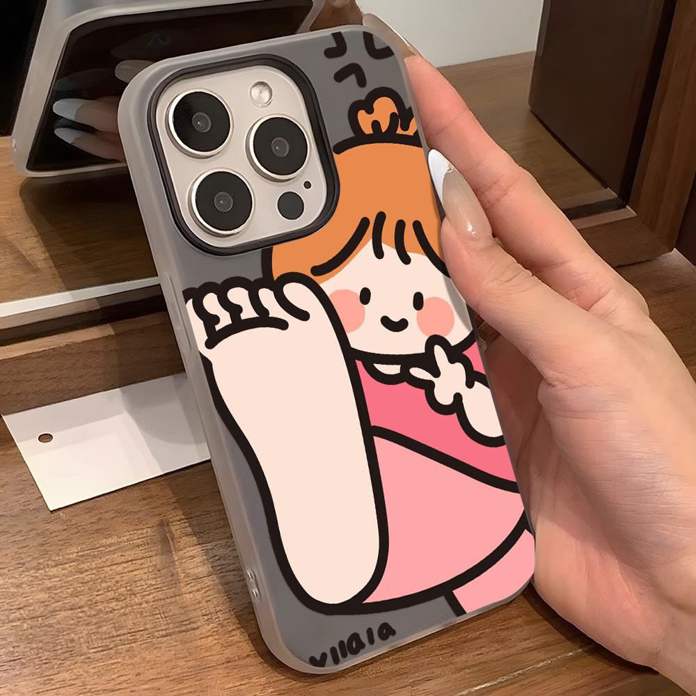 Bemalte Handyhülle für iPhone 15 11 13 14 für 15 16 Pro Max 12 13 16 Pro Niedlich Fasion Lustig Lanyard Handyhülle Neueste Top-Selling-Empfehlungen