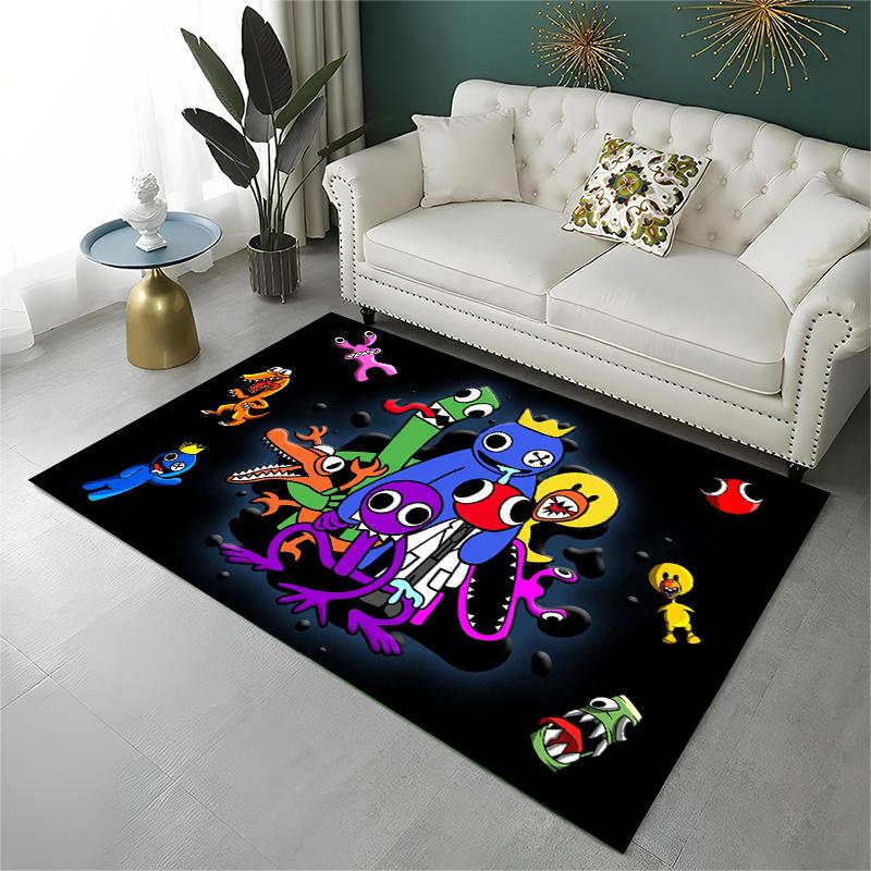 

Game R-Rainbow Friends Cartoon Carpet Rug for Playroom Bedroom Living Room Sofa Home Decor,kid Area Rug Non-slip Floor Mat 40x60cm
