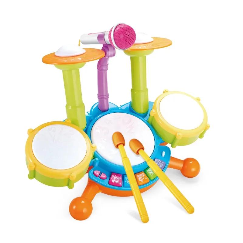 Baby Instruments  Drum Set  Montessori Toys Kids Musical Toys  for Toddlers Fine Motor Skills Early Educational  Learning Toys