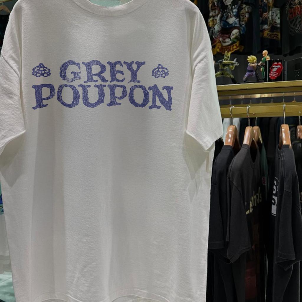 T-shirt promo Poupon Senape anni '90 Bianca XXL