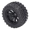 4pcs 12mm Hex 1/10 RC Truck Wheels and Tires for Axial for Hsp for Redcat for Hpi Universal 10 Hole Wheel Hub RC Wheel Tires