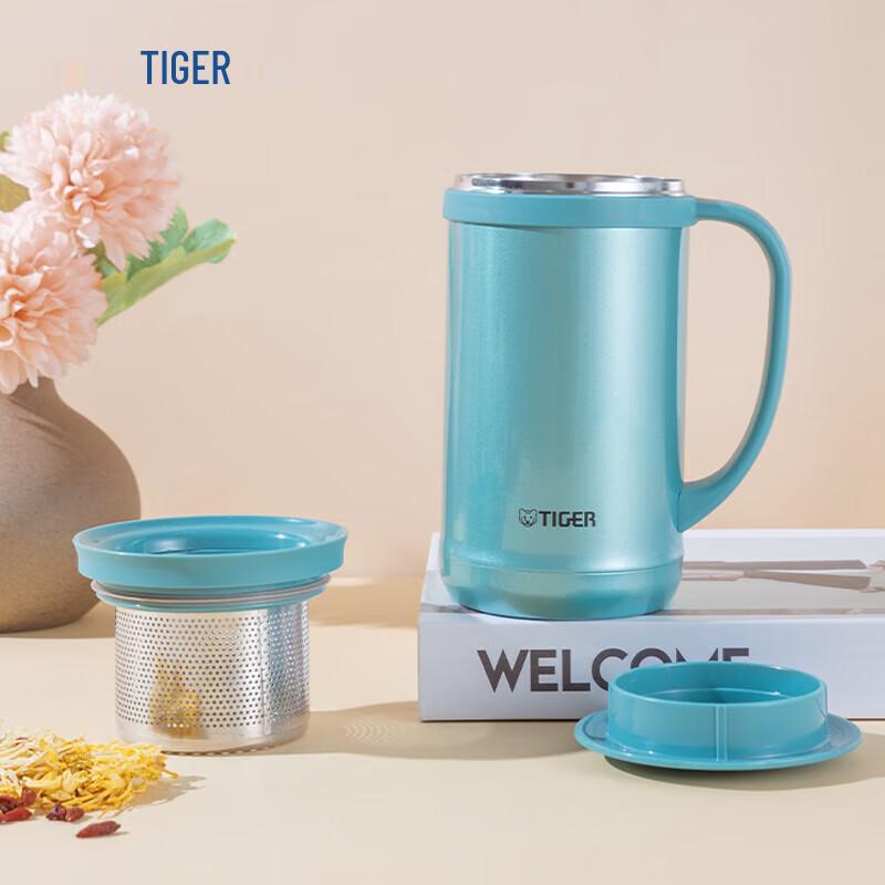 Tiger CWM-A050 Insulated Stainless Steel Tea Mug with Filter 500ml