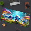 Blue Smurfs Print Mouse Pad, for Keyboard Pad Laptop PC Mat for Office Home Use, Desk Decor, Perfect Birthday Gift for Gamers