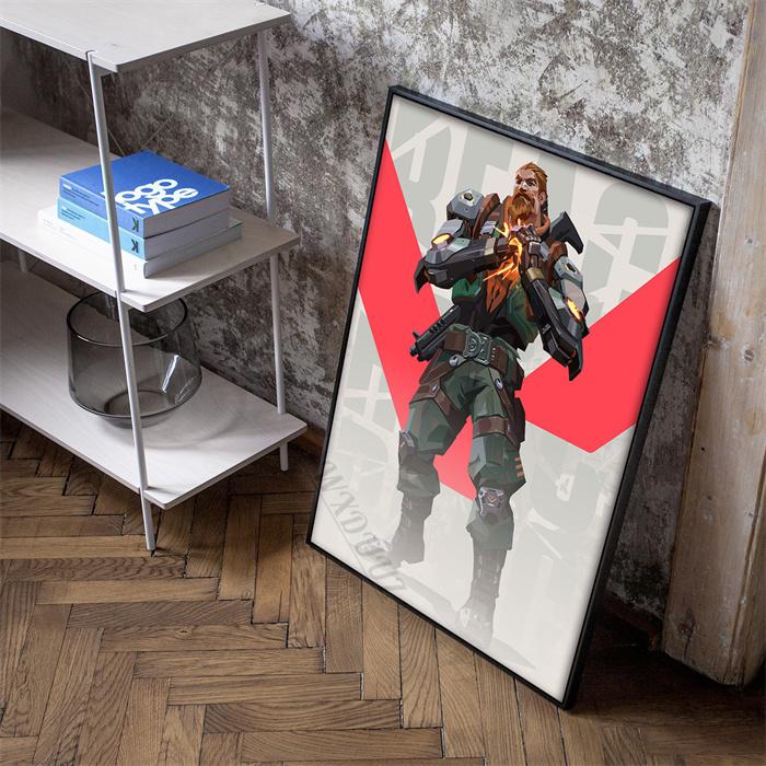 Classic Video Game Valorant Anime Characters Pictures For Living Room Art Home Wall Decor Canvas Painting Print Posters Gift