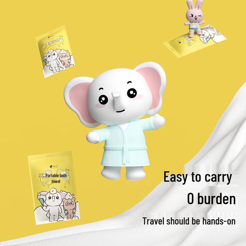 Portable Travel Compressed Disposable Bath Towel